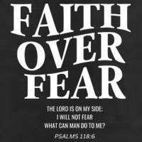 Faith Over Fear Christian Jesus Adult Drive Performance Visor