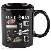 Fans Only 11oz C Handle Ceramic Mug
