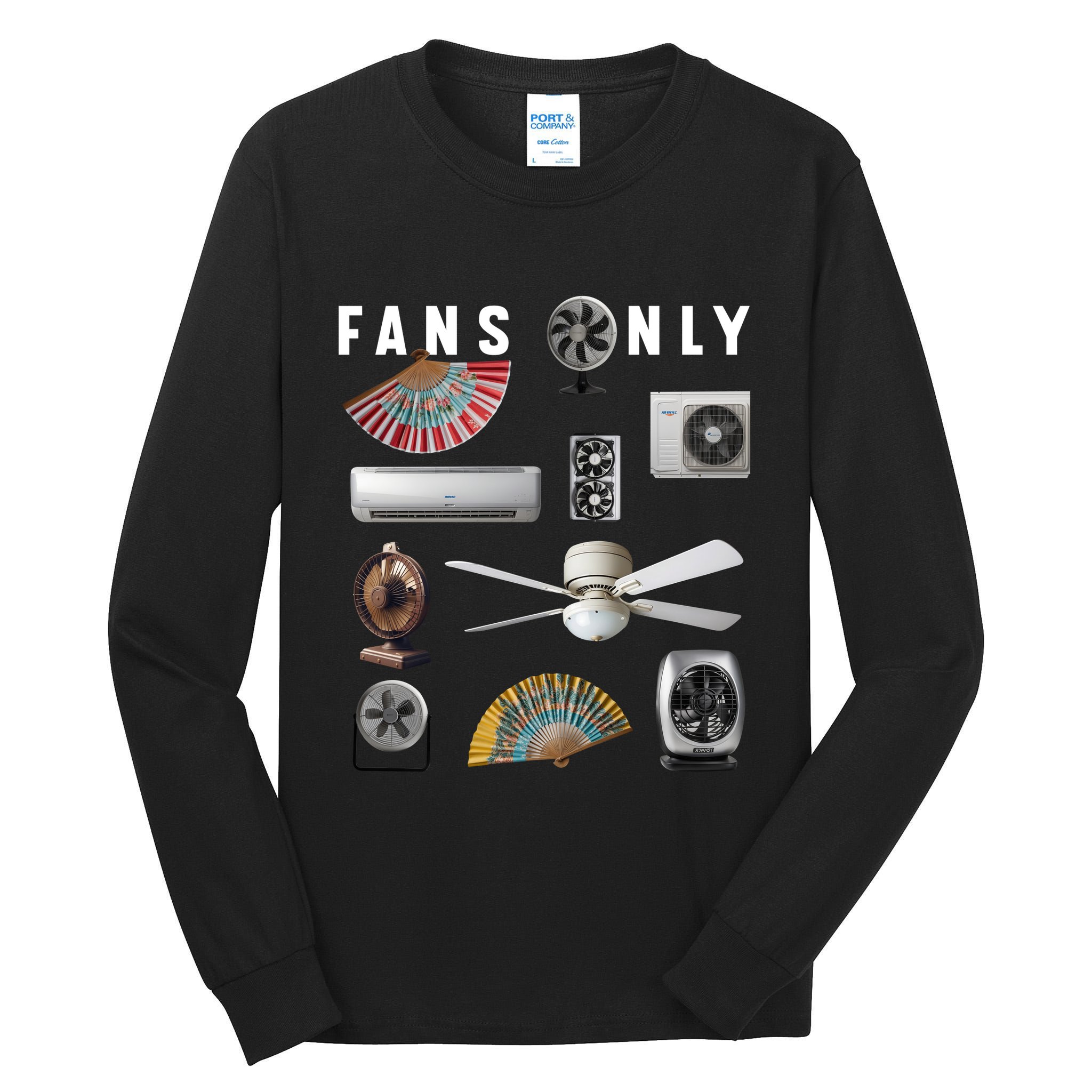 Fans Only Tall Long Sleeve T-Shirt