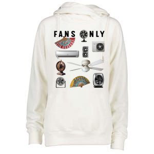 Fans Only Womens Funnel Neck Pullover Hood