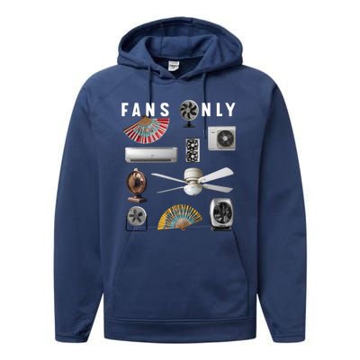 Fans Only Performance Fleece Hoodie