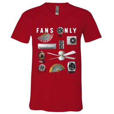 Fans Only V-Neck T-Shirt