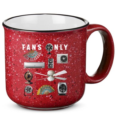 Fans Only 15oz Campfire Ceramic Mug