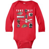 Fans Only Baby Long Sleeve Bodysuit