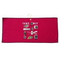 Fans Only Large Microfiber Waffle Golf Towel