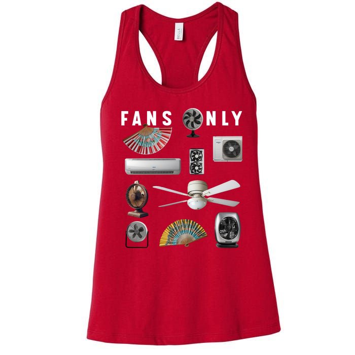 Fans Only Women's Racerback Tank