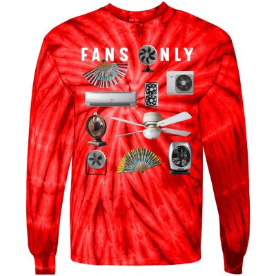 Fans Only Tie-Dye Long Sleeve Shirt