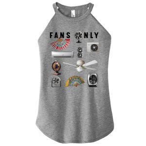 Fans Only Women's Perfect Tri Rocker Tank