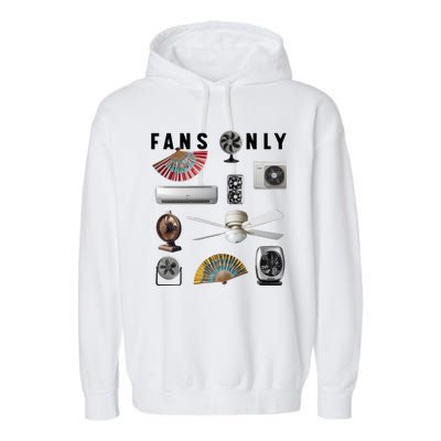 Fans Only Garment-Dyed Fleece Hoodie