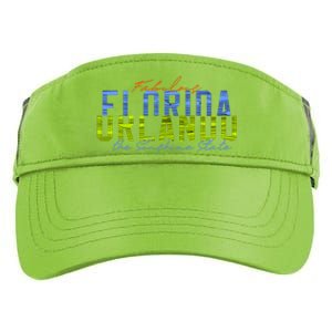 Fabulous Orlando Florida The Sunshine State Adult Drive Performance Visor