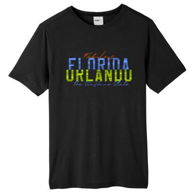 Fabulous Orlando Florida The Sunshine State Tall Fusion ChromaSoft Performance T-Shirt