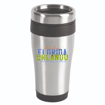 Fabulous Orlando Florida The Sunshine State 16oz Travel Tumbler