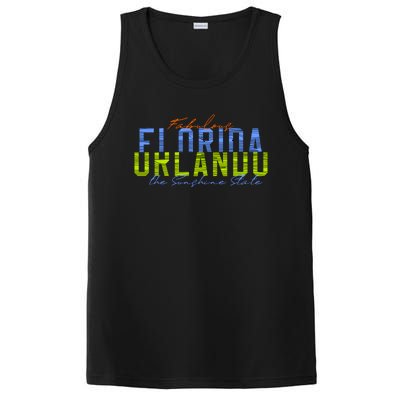 Fabulous Orlando Florida The Sunshine State PosiCharge Competitor Tank