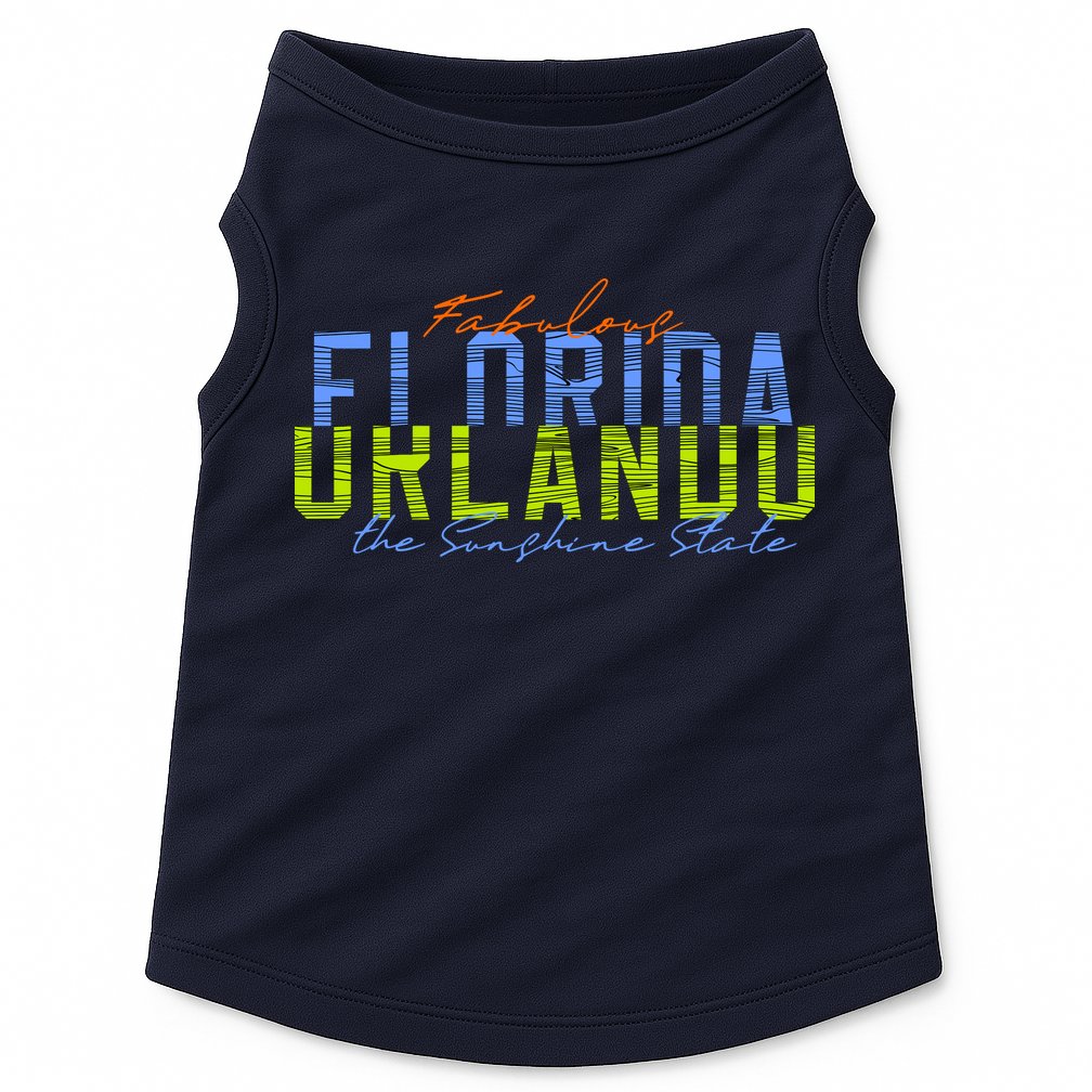 Fabulous Orlando Florida The Sunshine State Doggie Tank