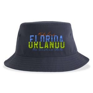 Fabulous Orlando Florida The Sunshine State Sustainable Bucket Hat