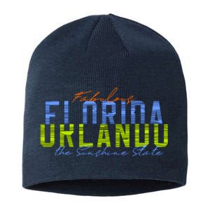 Fabulous Orlando Florida The Sunshine State Sustainable Beanie