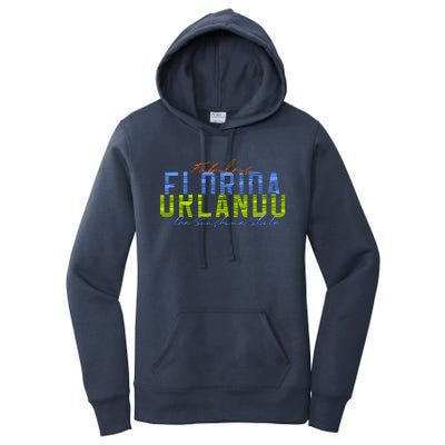 Fabulous Orlando Florida The Sunshine State Women's Pullover Hoodie