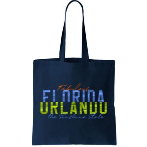 Fabulous Orlando Florida The Sunshine State Tote Bag