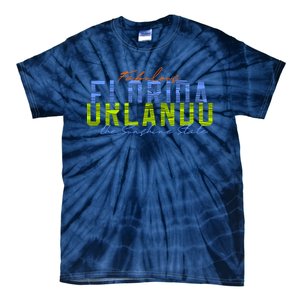 Fabulous Orlando Florida The Sunshine State Tie-Dye T-Shirt