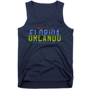 Fabulous Orlando Florida The Sunshine State Tank Top