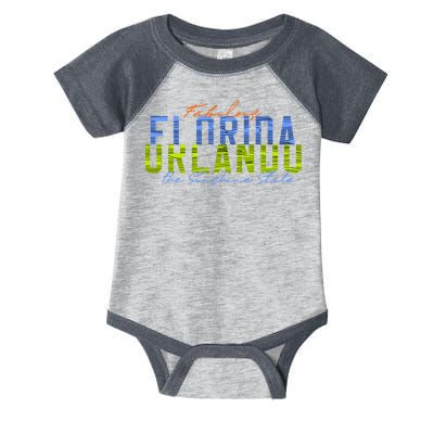 Fabulous Orlando Florida The Sunshine State Infant Baby Jersey Bodysuit