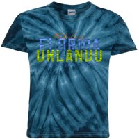 Fabulous Orlando Florida The Sunshine State Kids Tie-Dye T-Shirt