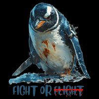 Fight Or Flight Funny Penguin Quote Backpack