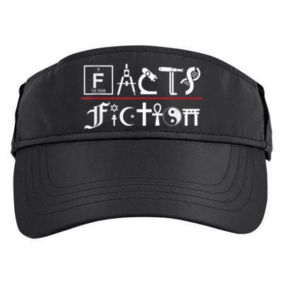 Facts Over Fiction Atheist Studies Adult Drive Performance Visor