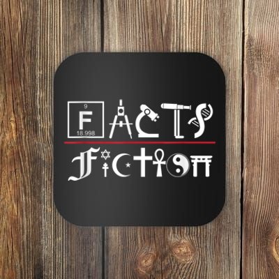 Facts Over Fiction Atheist Studies Coaster