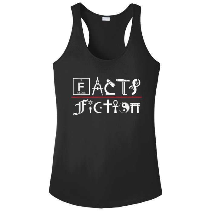 Facts Over Fiction Atheist Studies Ladies PosiCharge Competitor Racerback Tank