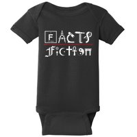 Facts Over Fiction Atheist Studies Baby Bodysuit