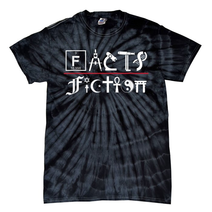 Facts Over Fiction Atheist Studies Tie-Dye T-Shirt