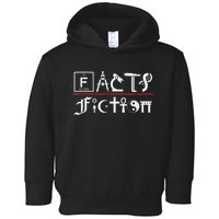 Facts Over Fiction Atheist Studies Toddler Hoodie