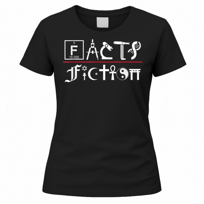 Facts Over Fiction Atheist Studies Women's T-Shirt