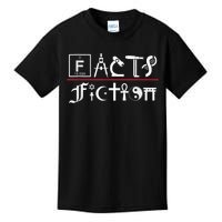 Facts Over Fiction Atheist Studies Kids T-Shirt