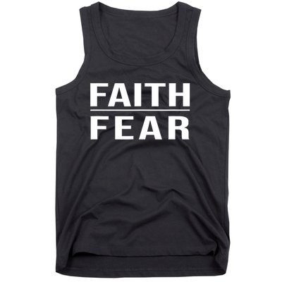 Faith Over Fear Christian For Faith Based Gift Tank Top