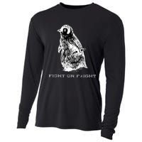 Fight or Flight Funny Penguin Pun Fight Or Flight Meme  Cooling Performance Long Sleeve Crew