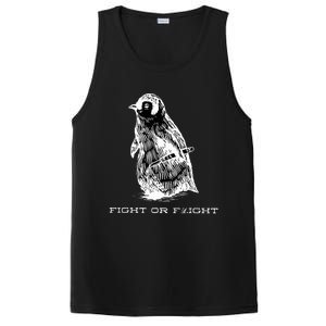 Fight or Flight Funny Penguin Pun Fight Or Flight Meme  PosiCharge Competitor Tank