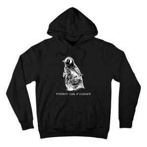 Fight or Flight Funny Penguin Pun Fight Or Flight Meme  Tall Hoodie