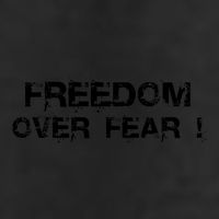 Freedom Over Fear 7 Panel Mesh Trucker Snapback Hat