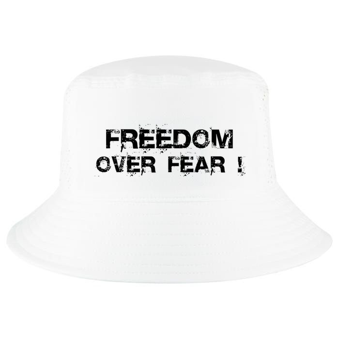 Freedom Over Fear Cool Comfort Performance Bucket Hat