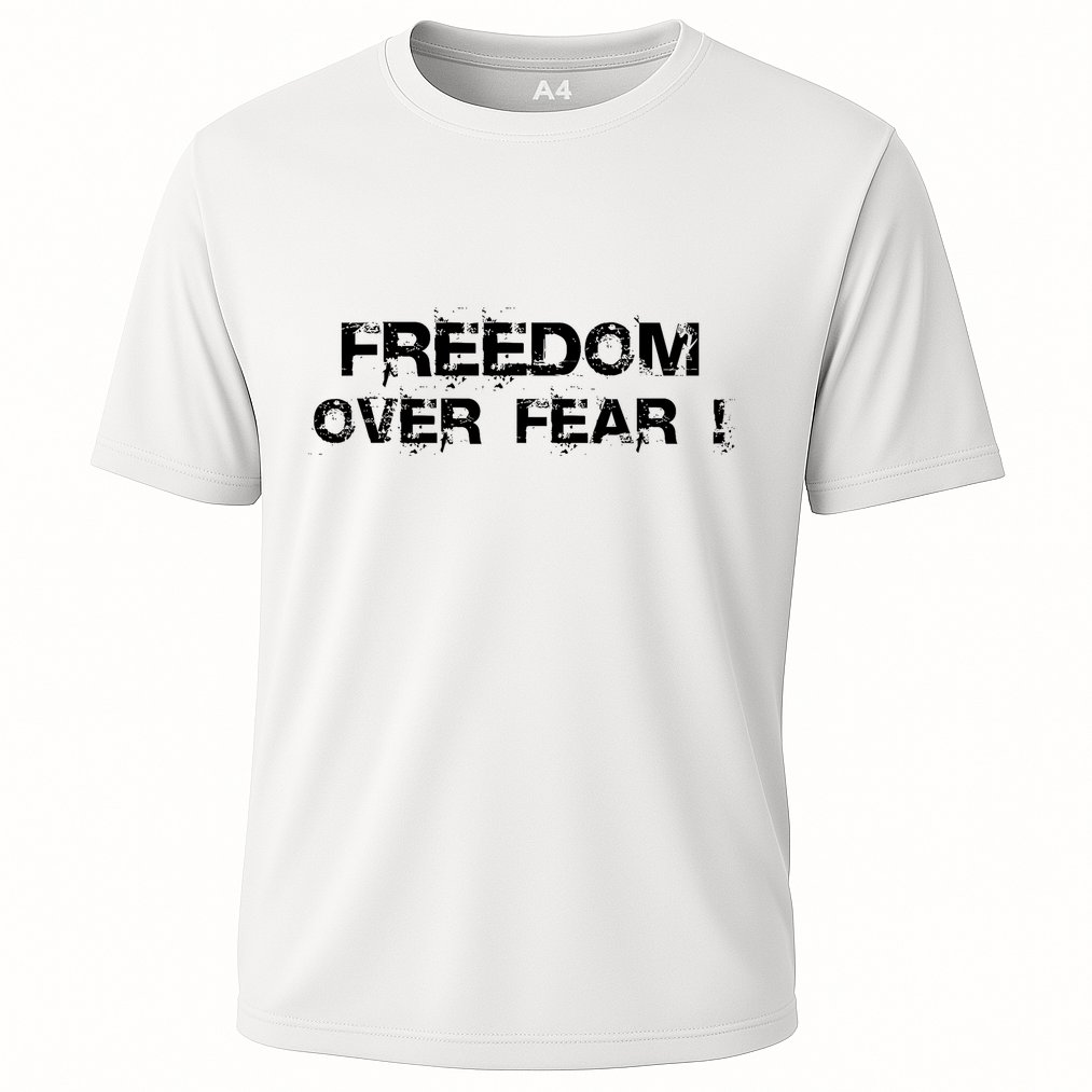 Freedom Over Fear Performance Shirt