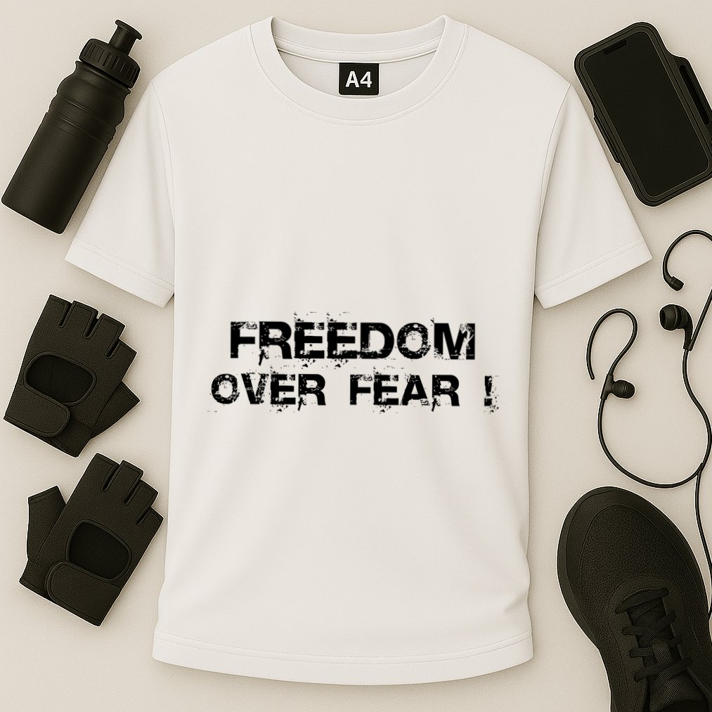 Freedom Over Fear Performance Shirt