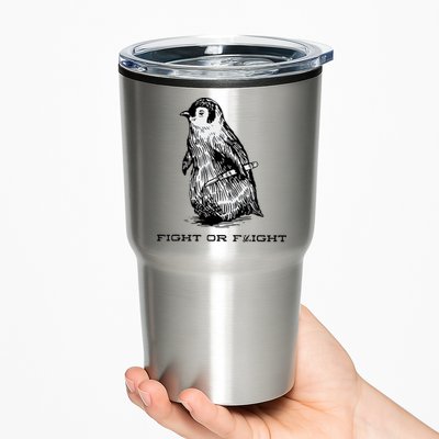 Fight Or Flight Funny Penguin Pun Fight Or Flight Meme Tumbler