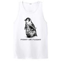 Fight Or Flight Funny Penguin Pun Fight Or Flight Meme PosiCharge Competitor Tank