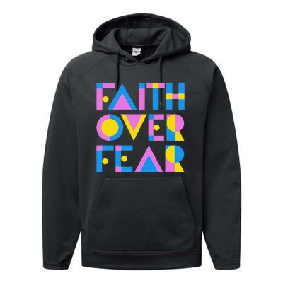 Faith Over Fear Performance Fleece Hoodie