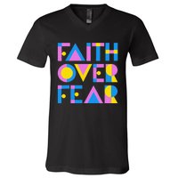 Faith Over Fear V-Neck T-Shirt