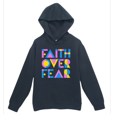 Faith Over Fear Urban Pullover Hoodie