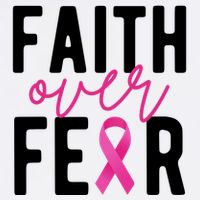 Faith Over Fear Breast Cancer Awareness Apron