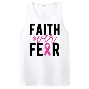 Faith Over Fear Breast Cancer Awareness PosiCharge Competitor Tank